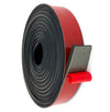 Neoprene Rubber Strips with Adhesive Backing | 60A Medium Hardness